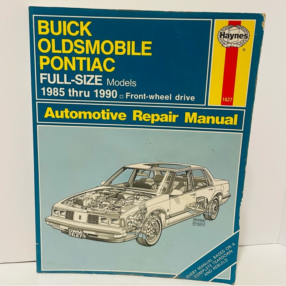 Buick Oldsmobile Pontiac 1985-1990 Haynes Auto Repair Service Manual